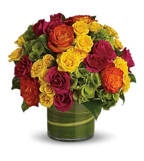 blossoms in vogue. An arrangement by Fine's Flowers. blossoms in vogue. An arrangement by Fine's Flowers.