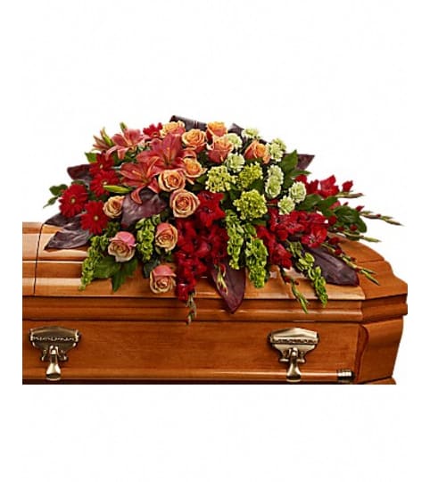 FOND FAREWELL. An arrangement by Fine's Flowers. FOND FAREWELL. An arrangement by Fine's Flowers.