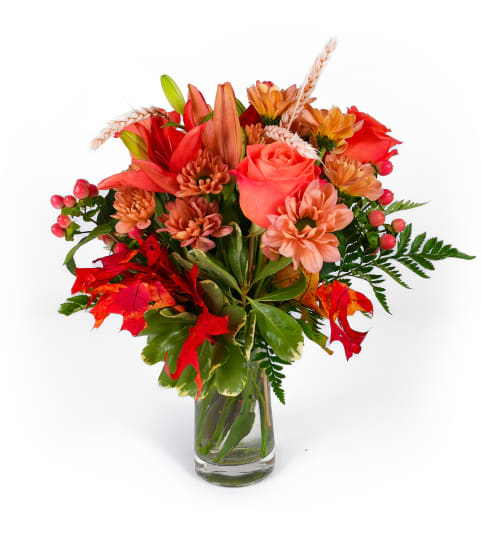 Apple Cider Morning™. An arrangement by Fine's Flowers.