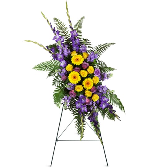 Heavenly Horizons Spray™. An arrangement by Fine's Flowers. Heavenly Horizons Spray™. An arrangement by Fine's Flowers.