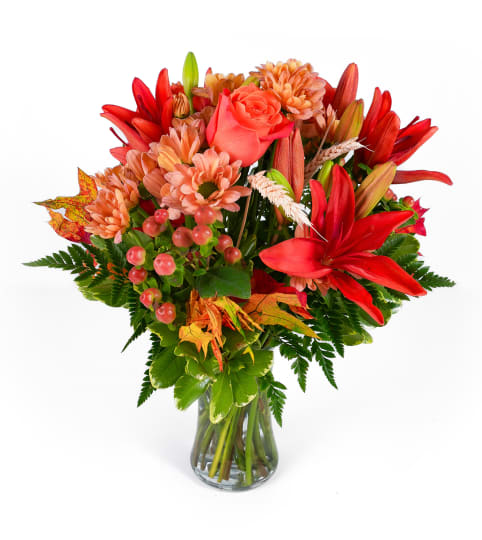 Apple Cider Morning™. An arrangement by Fine's Flowers. Apple Cider Morning™. An arrangement by Fine's Flowers.