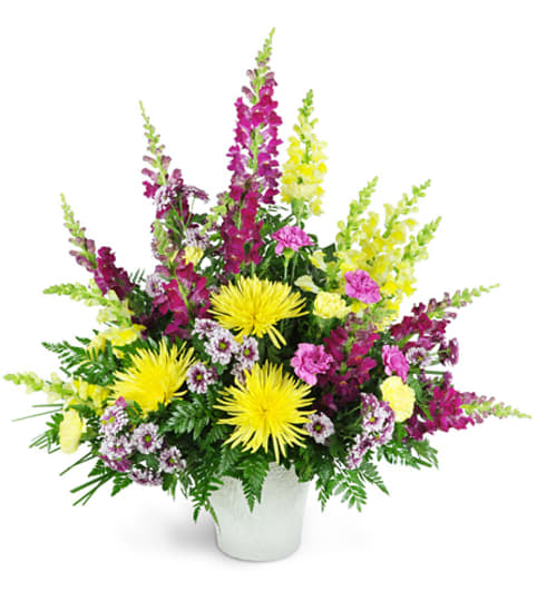 Warm Remembrance. An arrangement by Fine's Flowers. Warm Remembrance. An arrangement by Fine's Flowers.