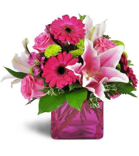 In the Pink™. An arrangement by Fine's Flowers. In the Pink™. An arrangement by Fine's Flowers.