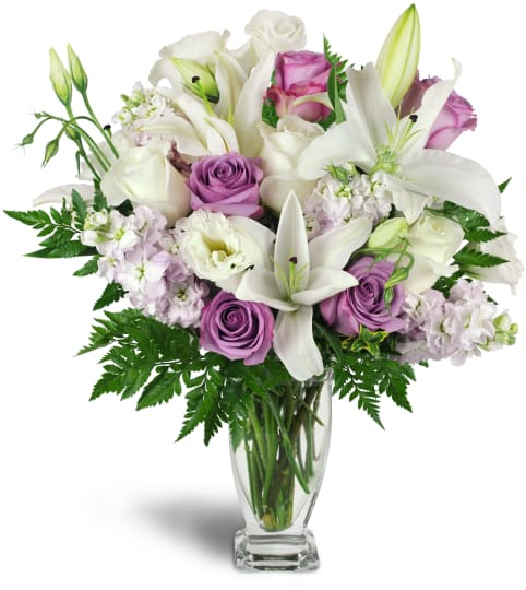 Sweet as Sugar Bouquet™. An arrangement by Fine's Flowers.