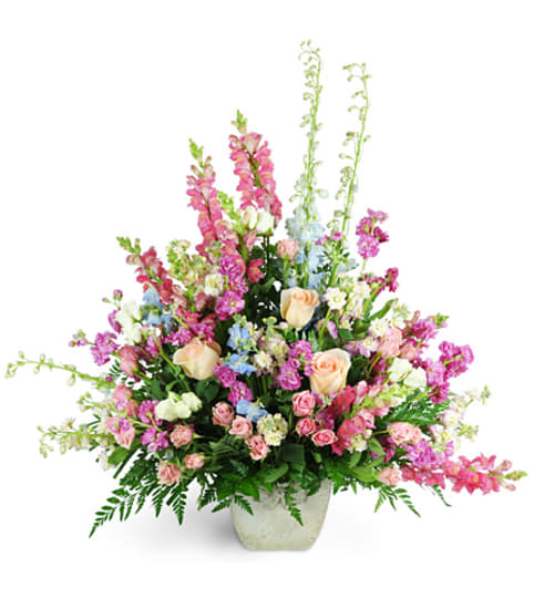 Adoring Tribute. An arrangement by Fine's Flowers. Adoring Tribute. An arrangement by Fine's Flowers.