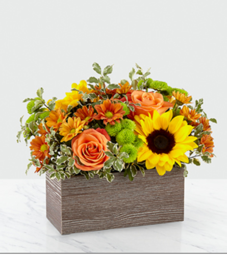 Harvest Garden Bouquet - Deluxe. An arrangement by Fine's Flowers.