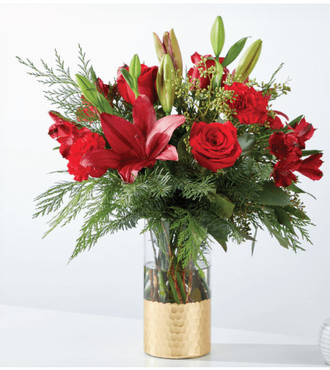 Tidings of Joy FTD C1. An arrangement by Fine's Flowers. Tidings of Joy FTD C1. An arrangement by Fine's Flowers.