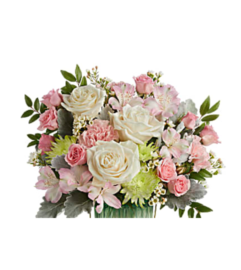 TF Lush Garden Bouquet. An arrangement by Fine's Flowers. TF Lush Garden Bouquet. An arrangement by Fine's Flowers.